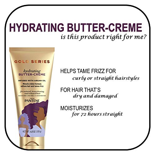 Pantene Gold Series Hydrating Butter Cream with Argan Oil 6.8oz