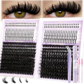 DIY Lash Extension Kit with Spike Clusters & Lower Lashes