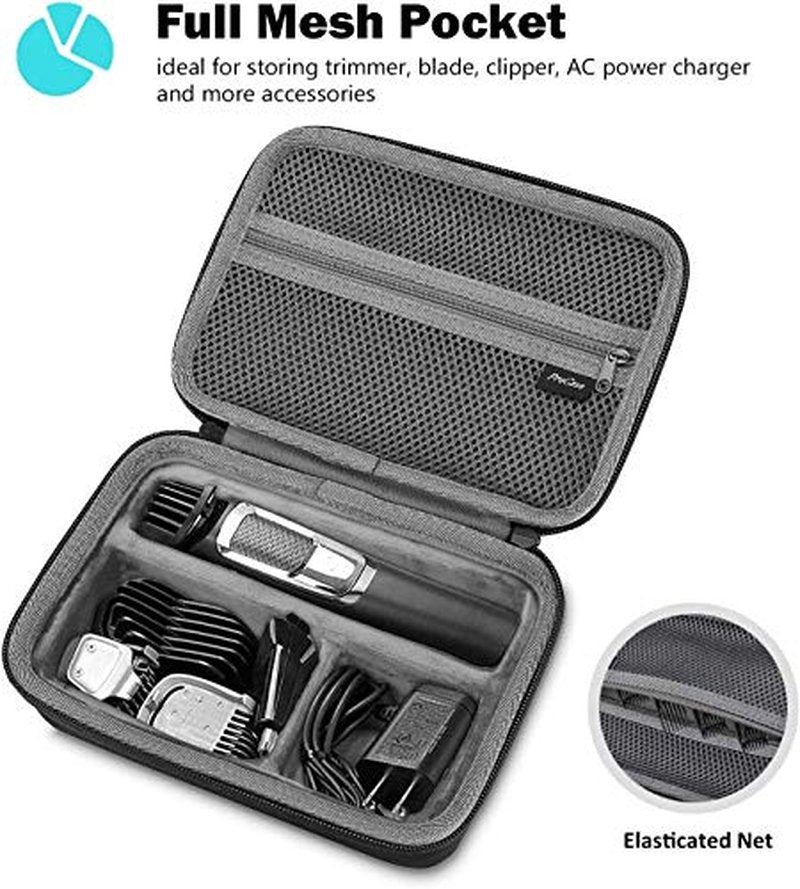 ProCase Hard Travel Case for Norelco Multigroom Series 3000-7000