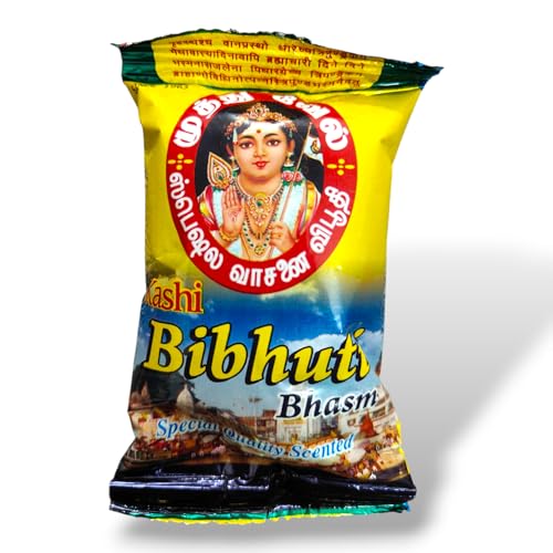 Kashi Vibhuti Bhasma 70g Sacred Powder for Shiv Pooja & Tilak