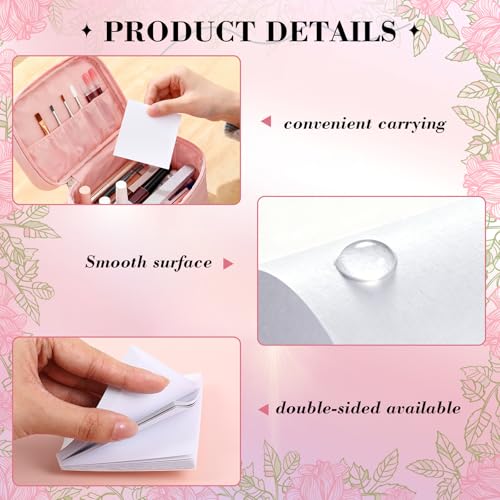 100 Sheets Disposable Nail Polish Palette Paper 3x3 in
