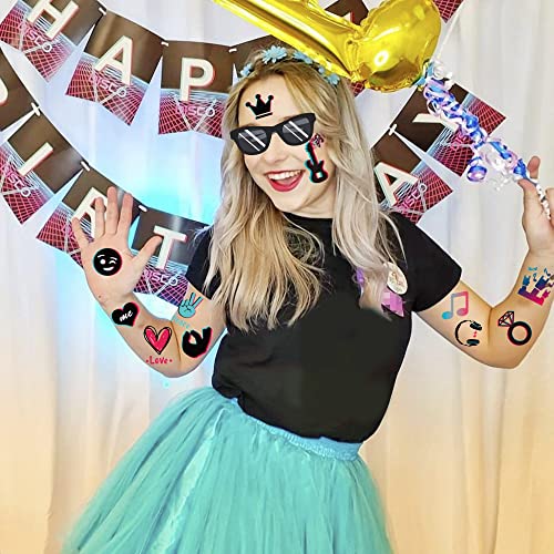Music Temporary Tattoos Stickers 94 Styles - Kids Party Favors