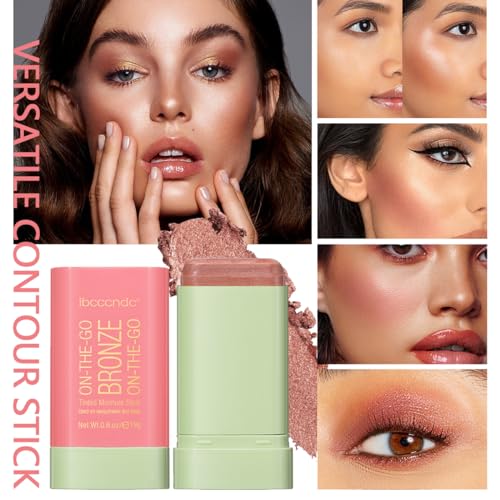 Cream Contour Stick Bronzer - Waterproof, Buildable (03# Rich Glow)