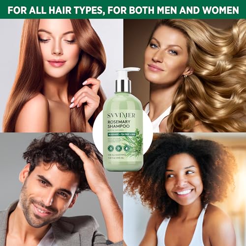 Rosemary Hair Thickening Shampoo with Biotin & Tea Tree Oil