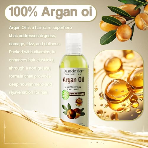 Argan Oil Hair & Skin Moisturizer 4oz - Cold Pressed