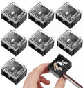 Dual-Size Makeup Pencil Sharpener Set - Portable Eyeliner & Lip Tool