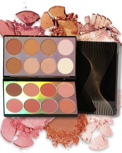 16 Colors Contour Palette - Blush Highlighter Bronzer Set