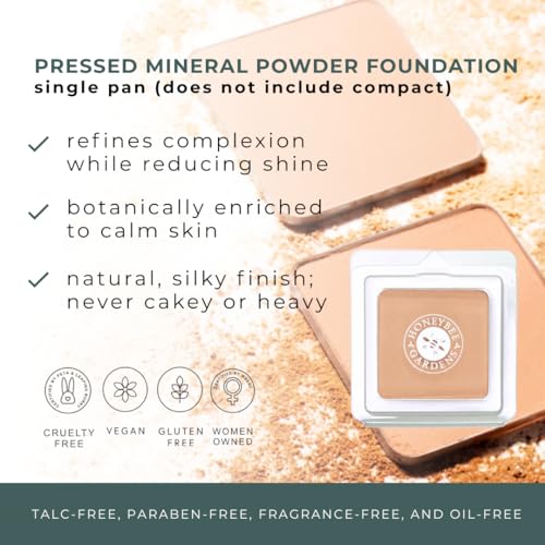 Honeybee Gardens Pressed Mineral Powder Foundation Refill