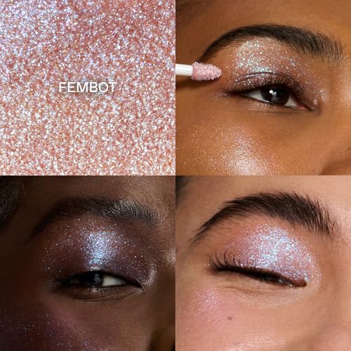r.e.m. beauty Starlet Lustrous Liquid Eyeshadow - Fembot Shimmering