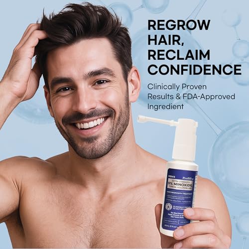 ProBliva 5% Minoxidil Hair Growth Spray for Men - 2 FL OZ