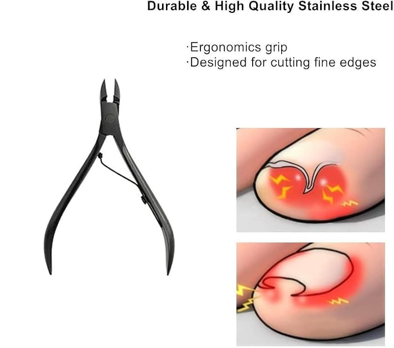 36-in-1 Professional Pedicure Kit - Stainless Steel Foot File & Case