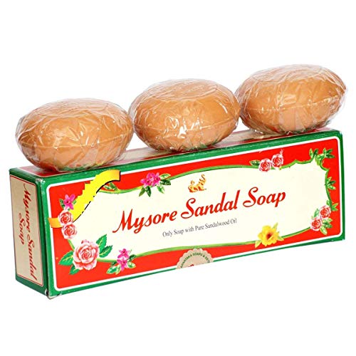Mysore Sandal Soap, 150g (Pack of 3)