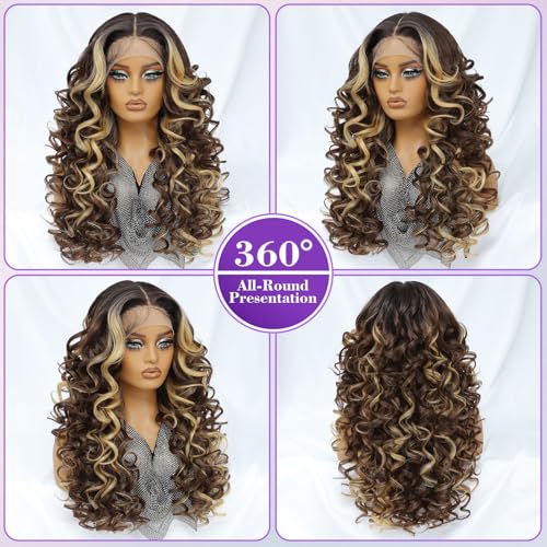 Felek 13x6 HD Lace Front Wig 24" Honey Blonde Glueless