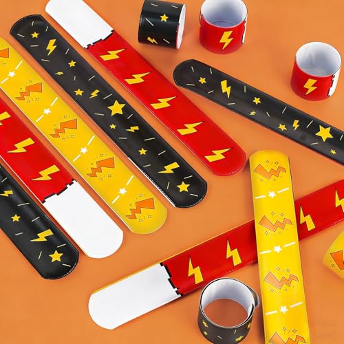 Cartoon Slap Wristbands 24 Pack - Party Favors & Classroom Prizes