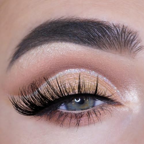 Kiromiro 6D Fox Eye Lashes - Wispy Faux Mink 20mm