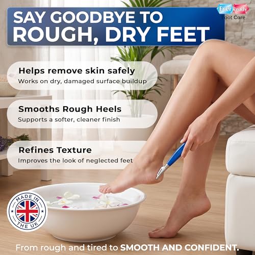 Professional Foot File for Corns and Calluses – Easy Home Pedicure