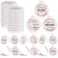 Wenqik 100 Pcs Inspirational Compact Mirror Bulk - Light Pink