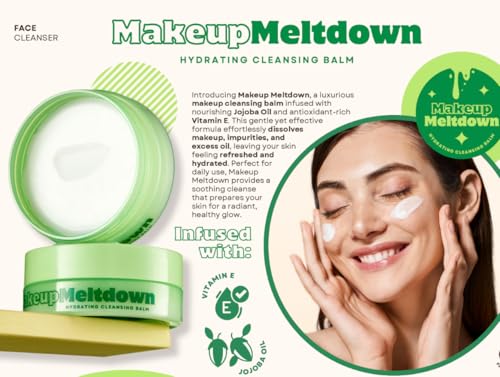 Makeup Meltdown Cleansing Balm | Jojoba Oil Makeup Remover