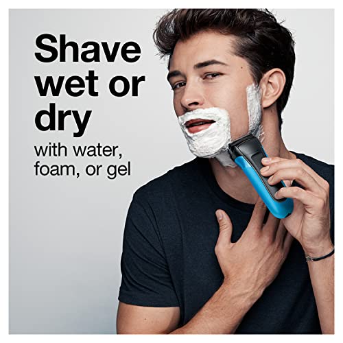 Series 3 310s Wet & Dry Electric Shaver for Men/Rechargeable Electric Razor, Blue
