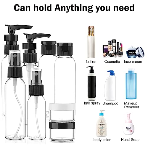 Cosywell TSA Approved Travel Toiletry Bottles Set, 20 Pack