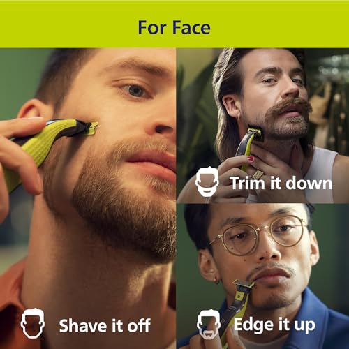 Philips Norelco OneBlade 360 Hybrid Face Trimmer & Shaver QP2724/90