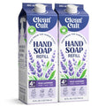 Cleancult Wild Lavender Liquid Hand Soap Refill 32oz Pack of 2 — Moisturizing & Eco-Friendly