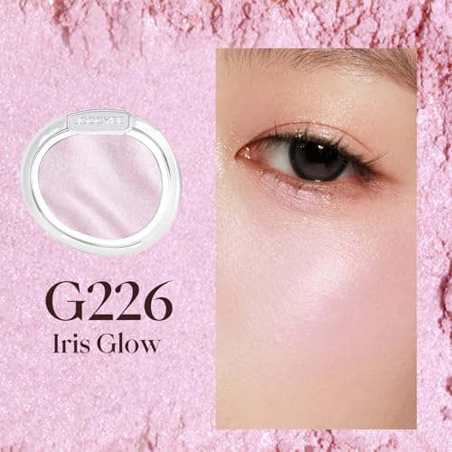 JOOCYEE AURA Glazed Blush Highlighter - Iris Glow Luminous Powder