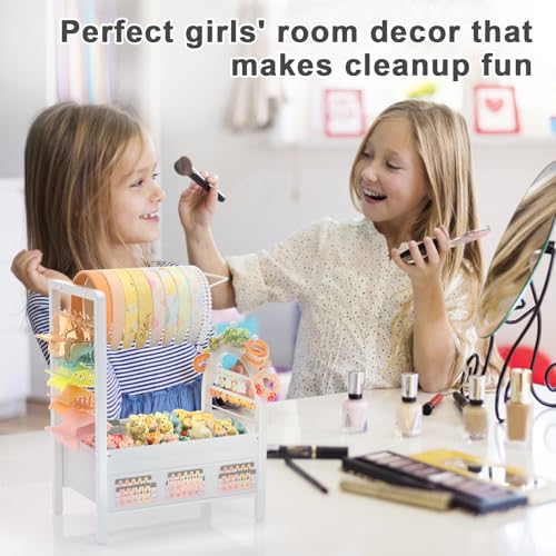 Headband Holder Organizer with Anti-Slip Base - Hair Accessory Storage Rack
