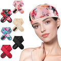 Eurzom 6-Pack Satin Hair Wraps Adjustable Sleep Scarf