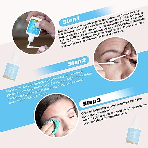 Existing Beauty Sensitive Eyelash Extension Remover Gel - 15ml, 1 Pack