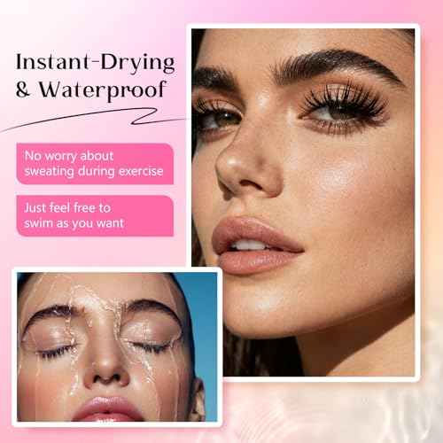 Eyelash and Eyebrow Color Kit 2-in-1, Safe Easy Use & Salon at Home, Wild & Natural Effect for Eyebrows Lashes, Professional Instant Lash Brow Coloring Set 7ml (Black)