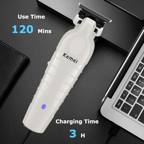 KEMEI PG2299 Cordless Beard Trimmer for Men
