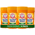 Ultra Max Antiperspirant Deodorant Solid Stick, Fresh Scent - 4-Pack