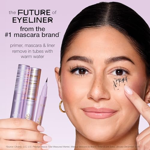 Tarte Tartelette Quick Stick Eyeliner - Peel-Off Waterproof Liquid Liner, Black