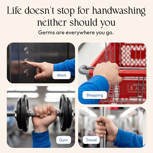 Fomin Hand Sanitizer Wipes - 8 Bags, 15 Sheets Each - Unscented & Biodegradable