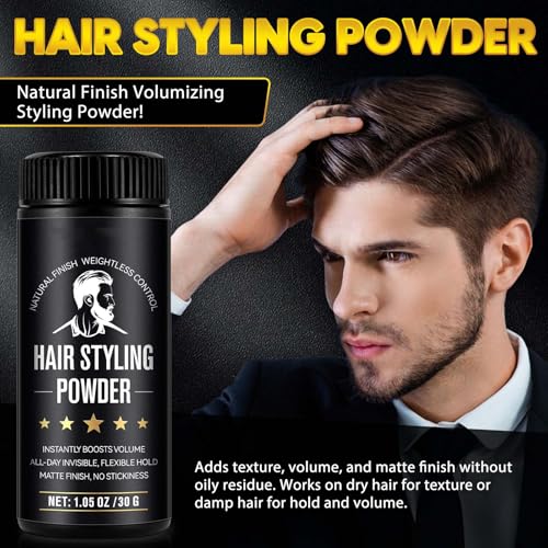 ZODENIS Hair Styling Powder 30g - Volumizing Matte Finish