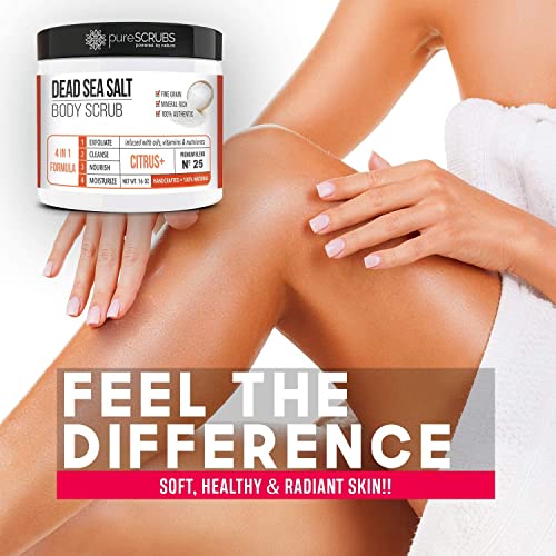 pureSCRUBS Citrus Body Scrub + Citrus Body Oil Bundle