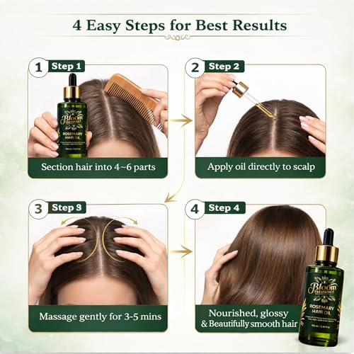 Rosemary Hair Oil for Hair Growth & Anti Hair Fall | 100ml