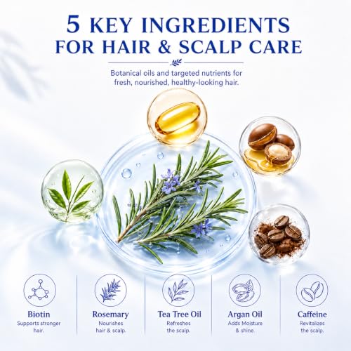 Hair Growth Shampoo for Thinning Hair with Biotin & Rosemary