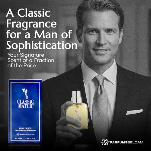 PB ParfumsBelcam Blue Classic Match Eau de Toilette for Men