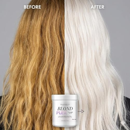Blond Plex Violet Lightener Powder 500g - 10 Level Lift