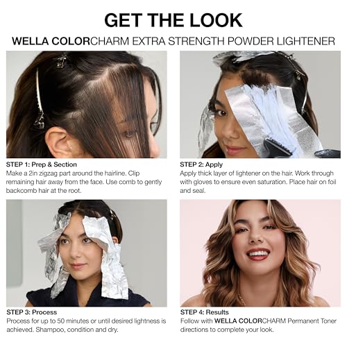 ColorCharm Extra Strength Powder Lightener 9 Levels Lift
