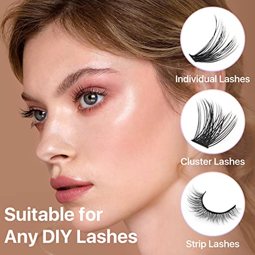 White Latex-Free Lash Glue & Seal for Eyelash Extensions - Miuffue