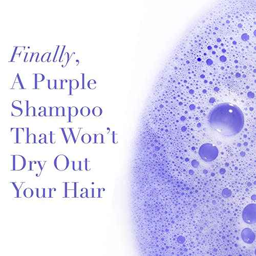 Goldie Locks Brilliant Blonde Purple Shampoo - Brightens & Tones Blonde, Grey & Lightened Hair - Neutralizes Brass - Sulfate-Free - Safe for Extensions & Color-Treated Hair - Protein-Free - 8.45 fl oz