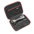 RLSOCO Carrying Case Compatible With Gillette Heated Razor for Men | Compact Design with YKK Zipper & Scratch Protection (Black)