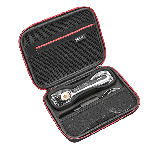 RLSOCO Carrying Case Compatible With Gillette Heated Razor for Men | Compact Design with YKK Zipper & Scratch Protection (Black)