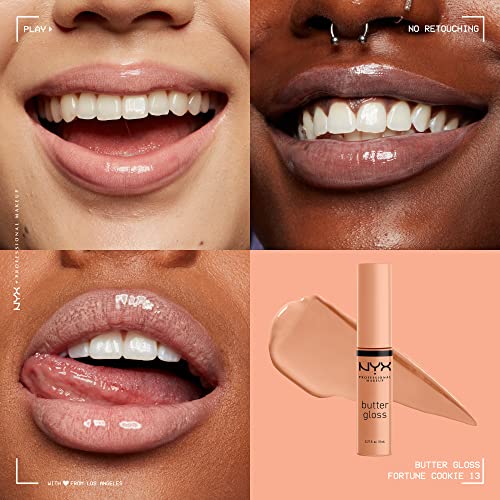 NYX Butter Gloss Vanilla Cream Pie & Slim Lip Pencil Espresso Bundle