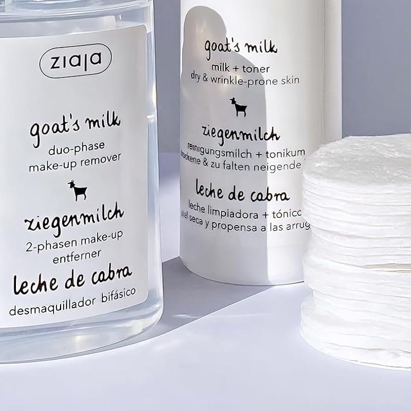 Ziaja Goat Milk Dual Phase Eye & Lip Makeup Remover 120ml