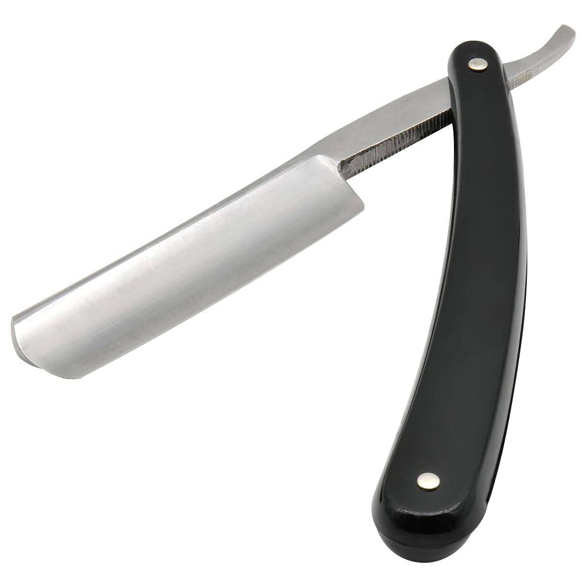 Union Razors SR3 Straight Edge Razor with Smooth Black Handle (Pack of 2)