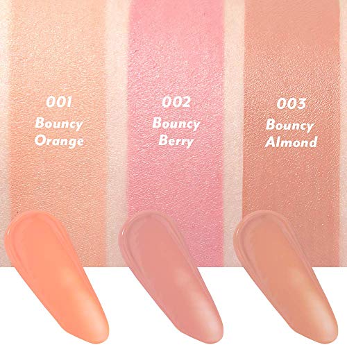 I'm Meme Blush - Bare Cheek Liquid | Lightweight with Sheer Pigmentation, Natural Coral Finish, Portable, 001 Bouncy Orange, 0.10 Oz